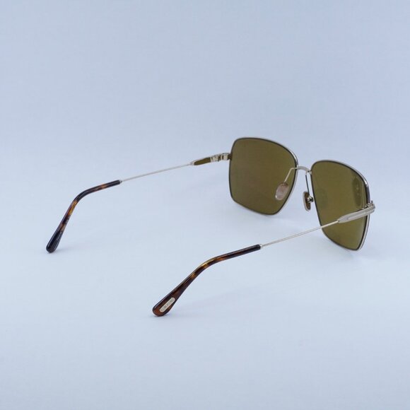 🕶️ New Tom Ford Pierre02 FT0994 32E  Sunglasses -Rose Gold Frame, Brown Lenses - Picture 10 of 11